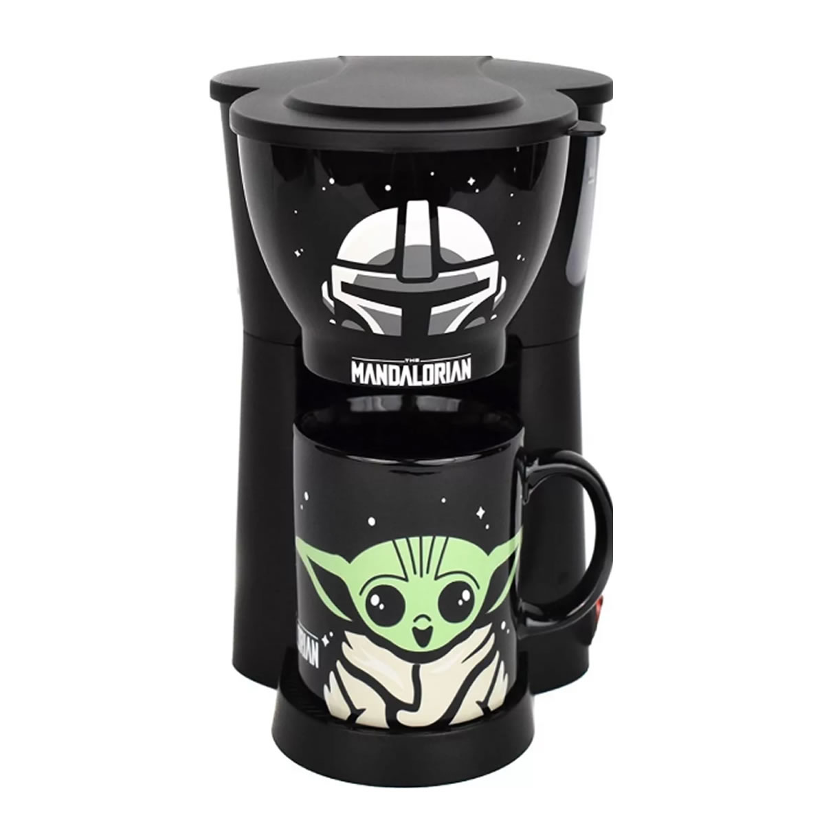 Cafetera Star Wars The Mandalorian Grogu Con Taza Incluida