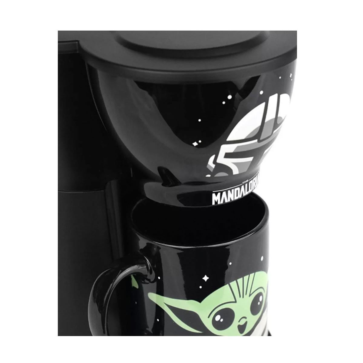 Cafetera Star Wars The Mandalorian Grogu Con Taza Incluida