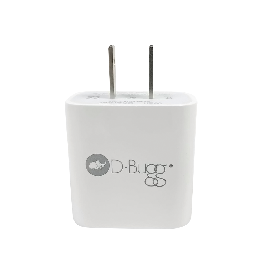 Cargador de pared 18w con cable tipo C a lightning