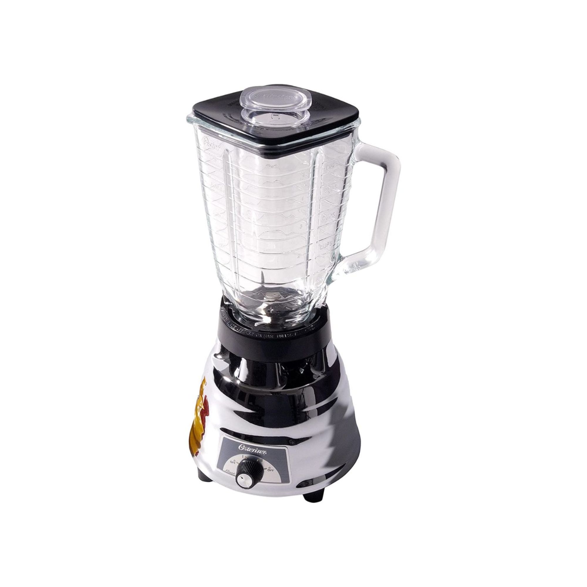 Licuadora Cromada de 2 Velocidades Vidrio Oster 450-20