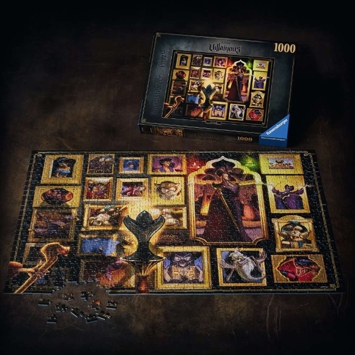 Rompecabezas Ravensburger Diseño Villano Jafar 1000pzs