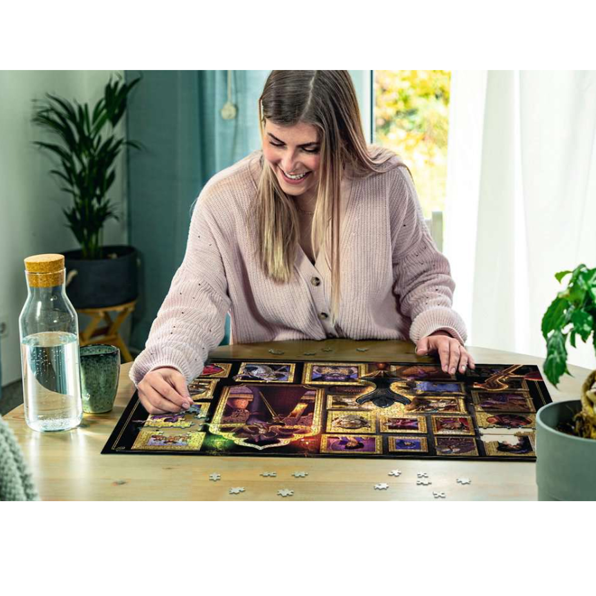 Rompecabezas Ravensburger Diseño Villano Jafar 1000pzs