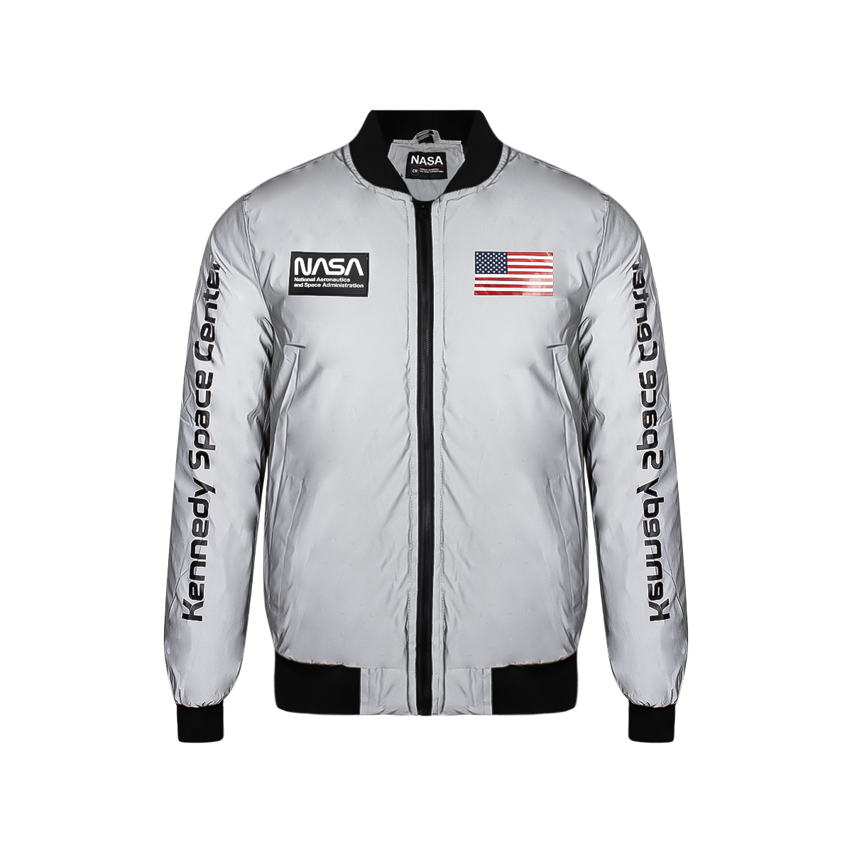 Chamarra Nasa Reflejante Para Caballero 100% Original