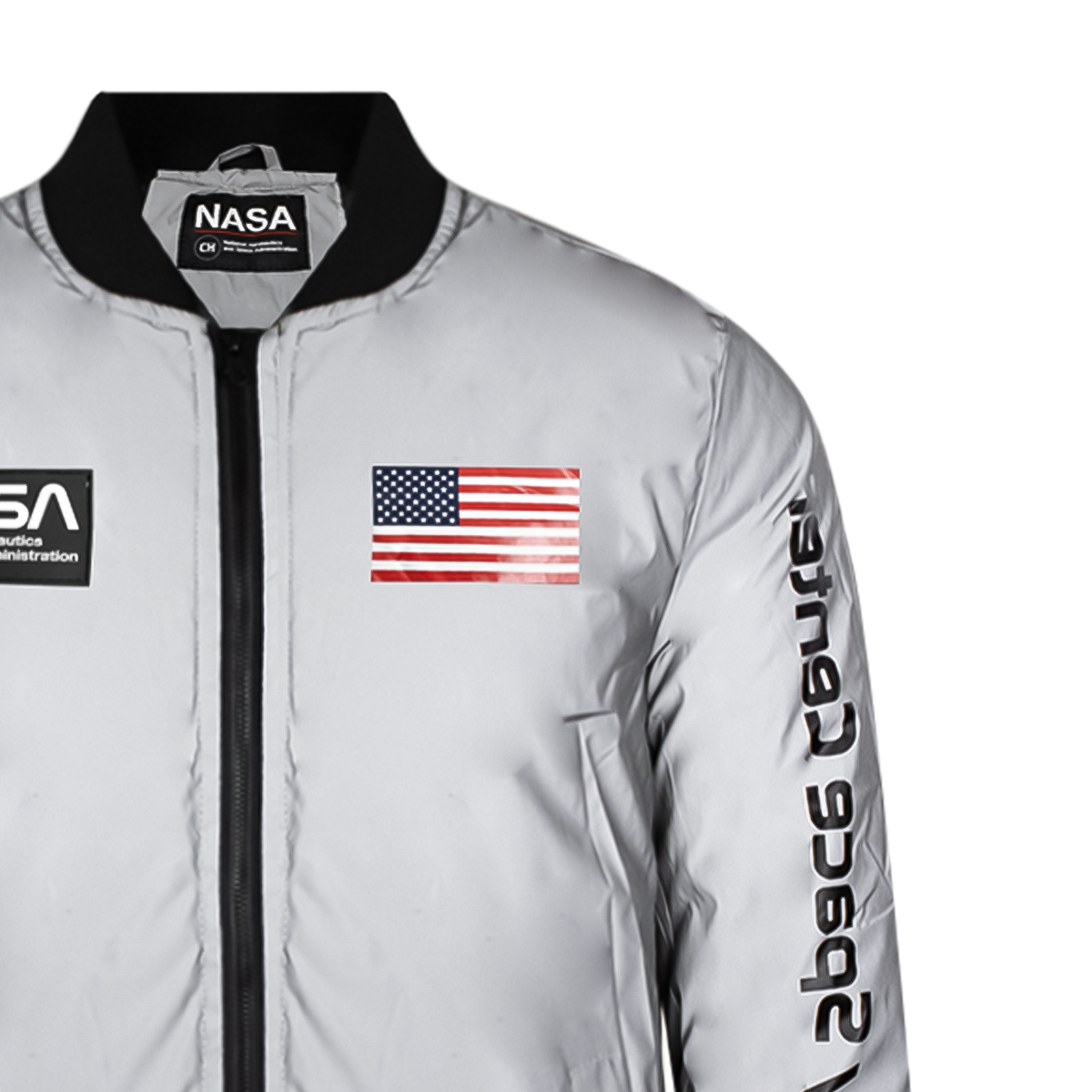Chamarra Nasa Reflejante Para Caballero 100% Original