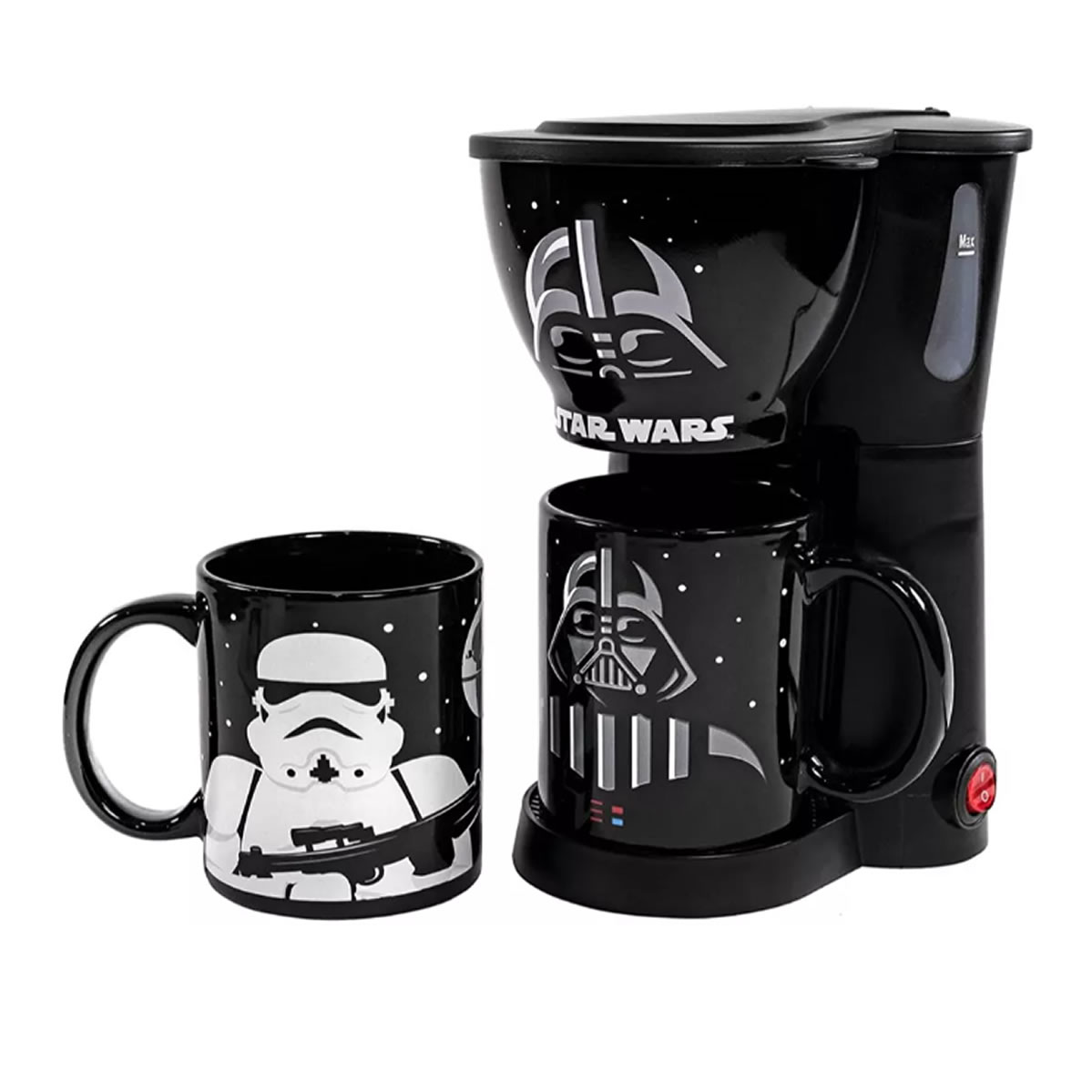 Cafetera Individual Star Wars Darth Vader Y Stormtrooper