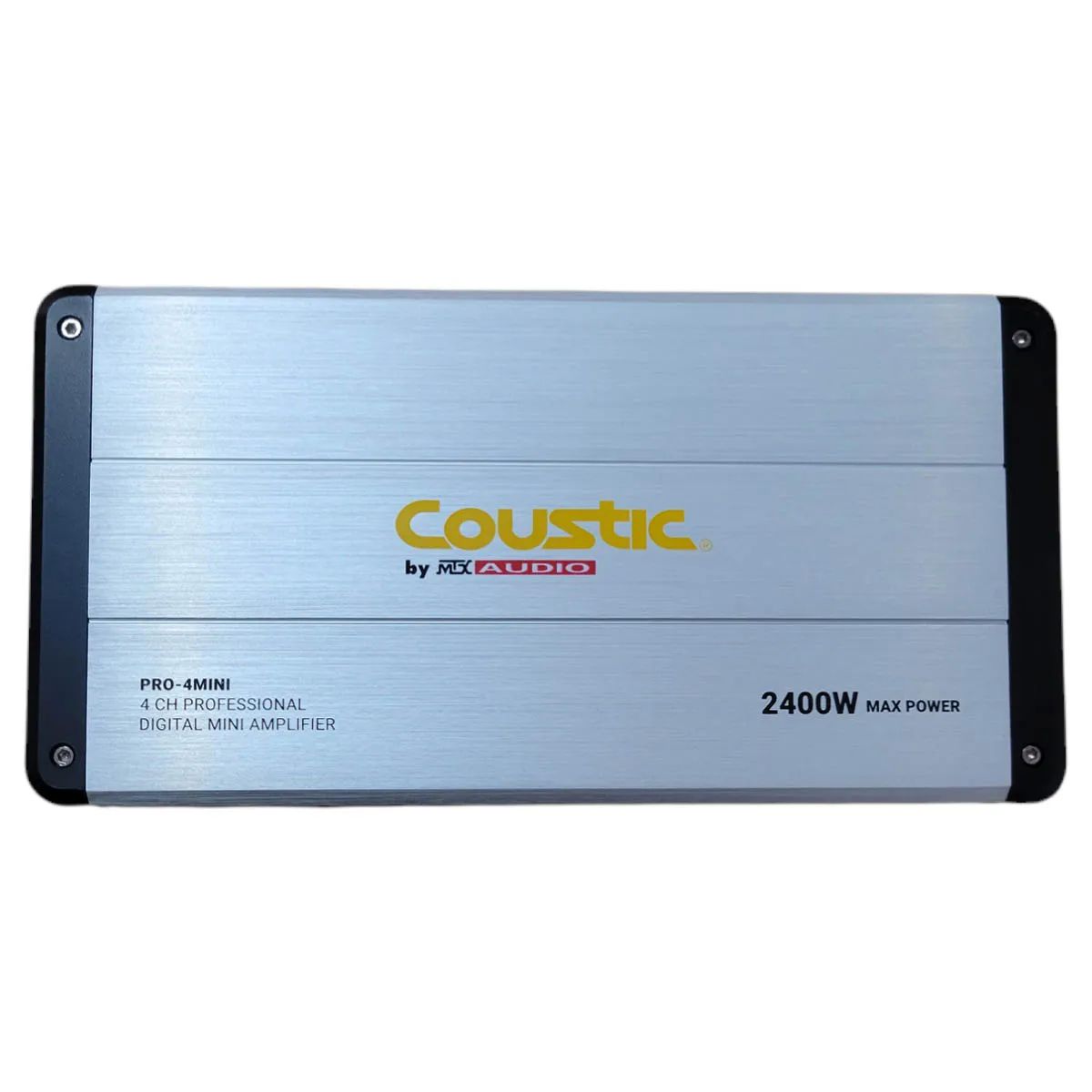 Amplificador De 4 Canales Clase D Coustic Pro-4mini 2400w