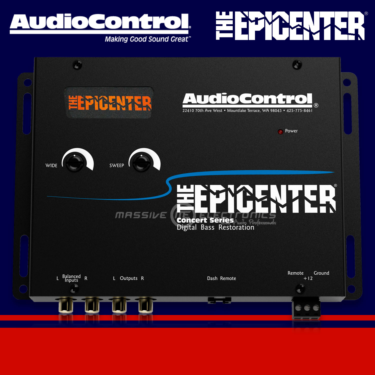 Epicentro Restaurador De Bajos Audiocontrol The Epicenter