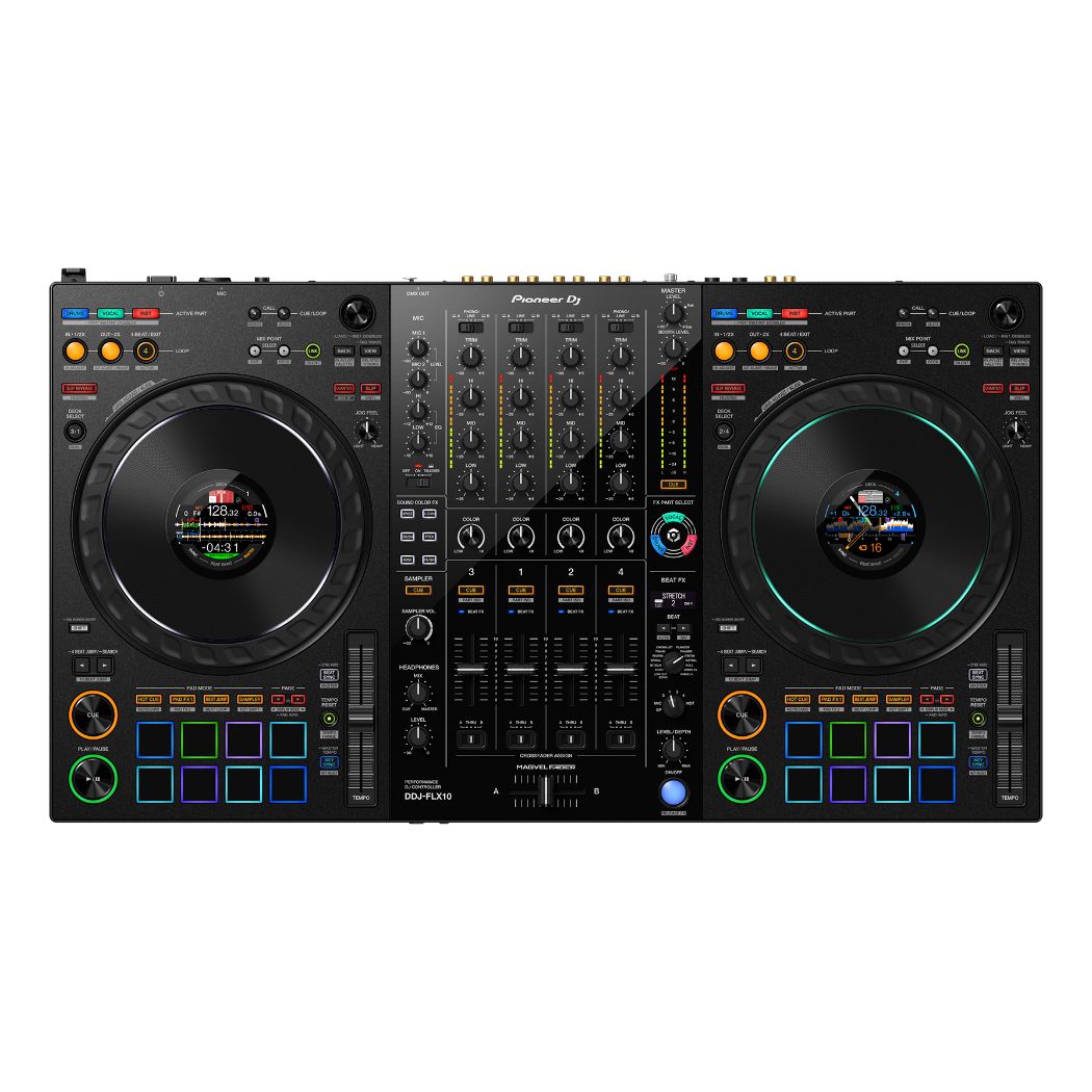 Controlador PIONEER DDJ-FLX10 4 Canales/Serato/Rekordbox/USB