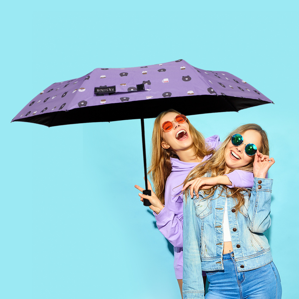 Paraguas de bolsillo Reforzado, Resistente a Vientos y Lluvias Fuertes, Mango Ergonómico y automático con funda incluida y Fácil de Transportar