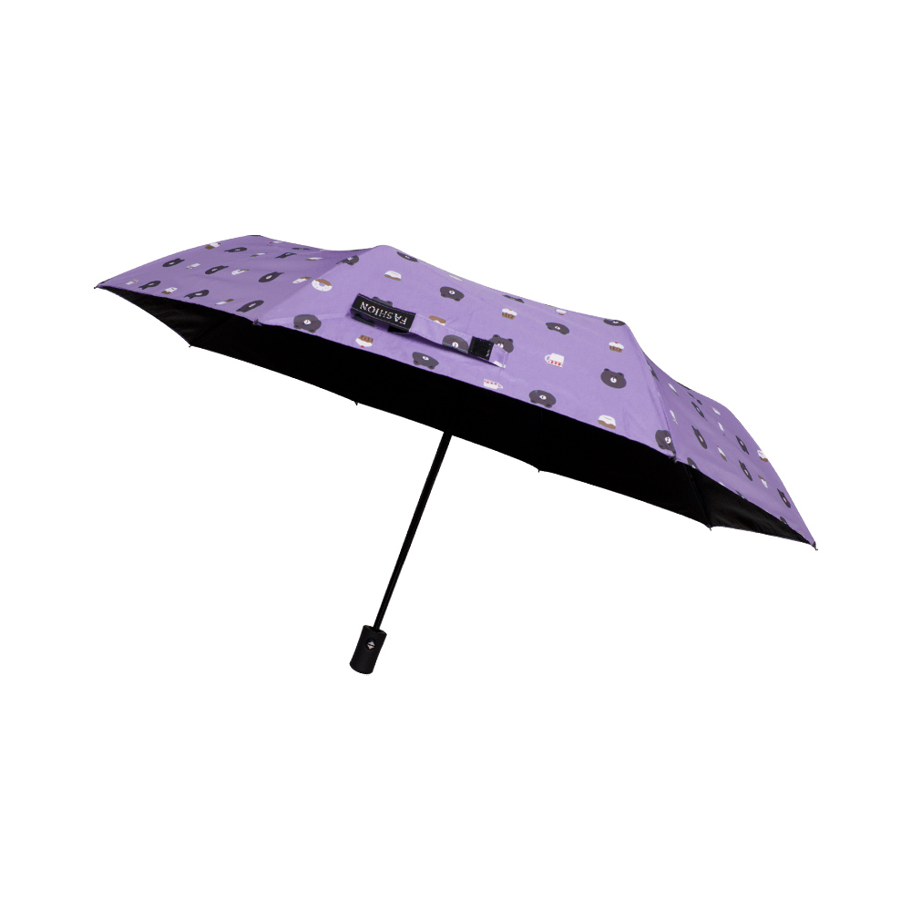 Paraguas de bolsillo Reforzado, Resistente a Vientos y Lluvias Fuertes, Mango Ergonómico y automático con funda incluida y Fácil de Transportar