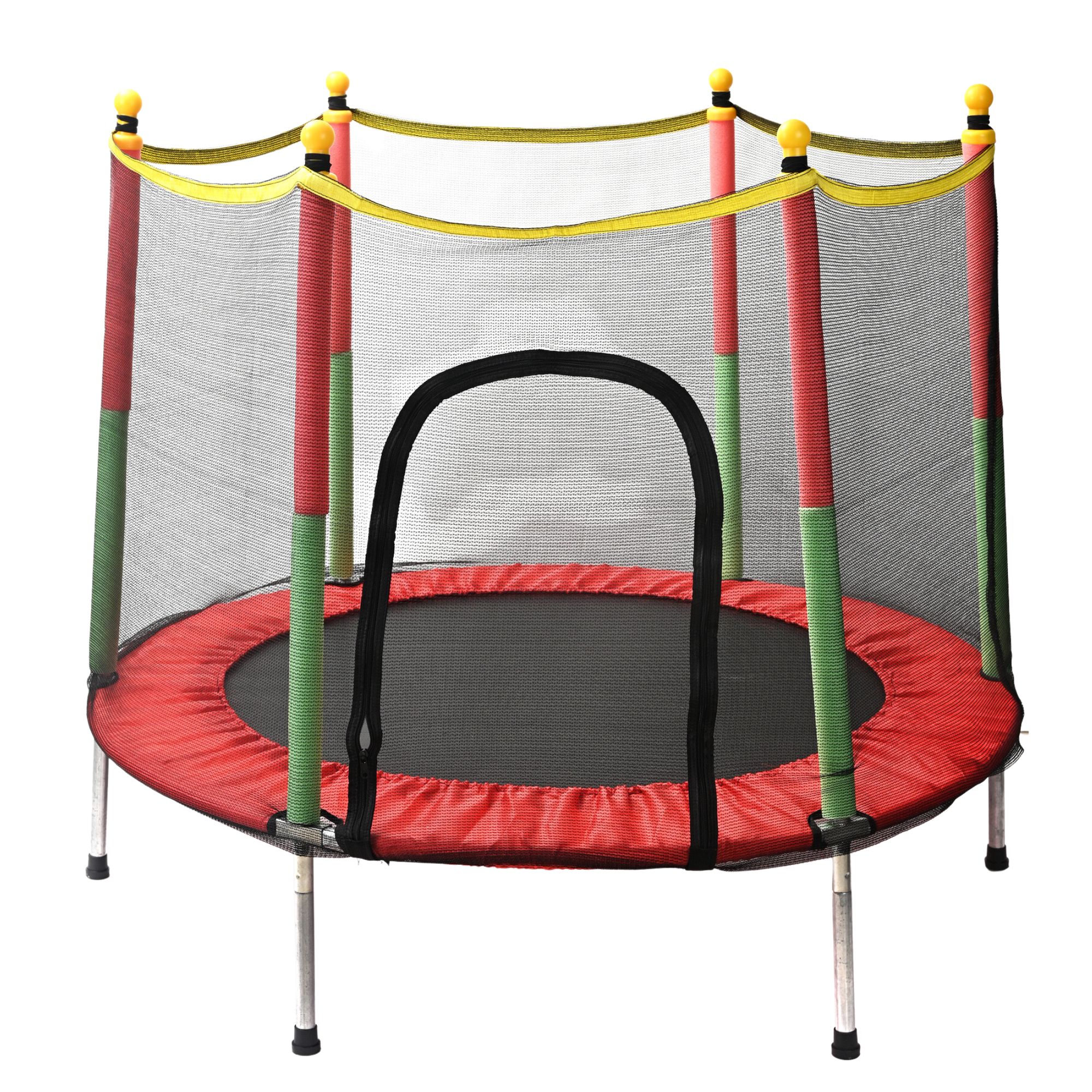 Brincolin Trampolin Infantil Reforzado Con Red De Seguridad