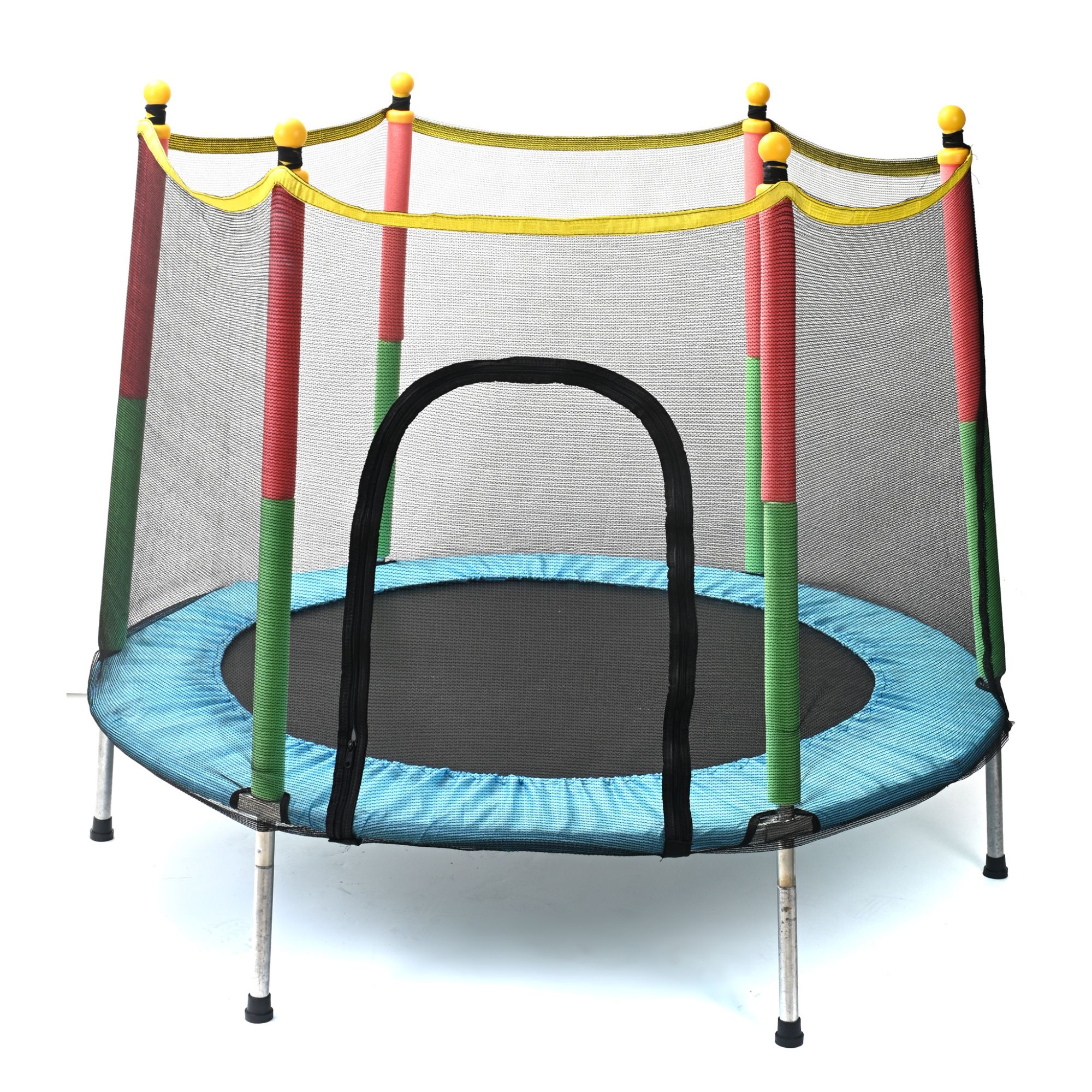 Brincolin Trampolin Infantil Reforzado Con Red De Seguridad