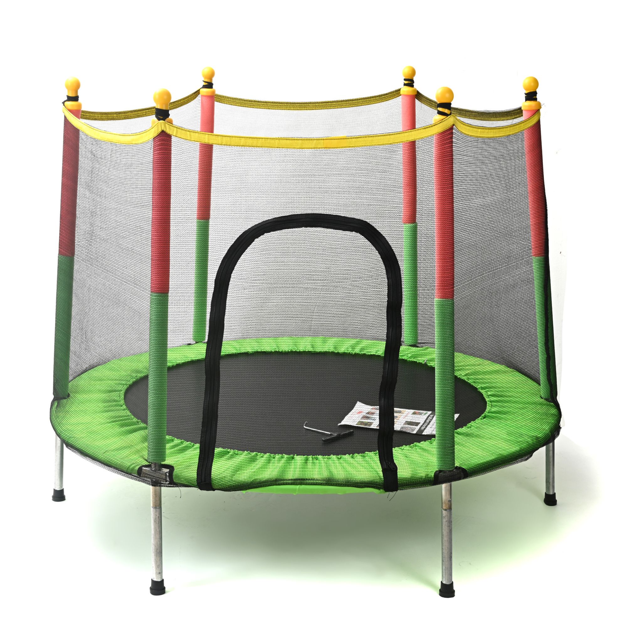 Brincolin Trampolin Infantil Reforzado Con Red De Seguridad