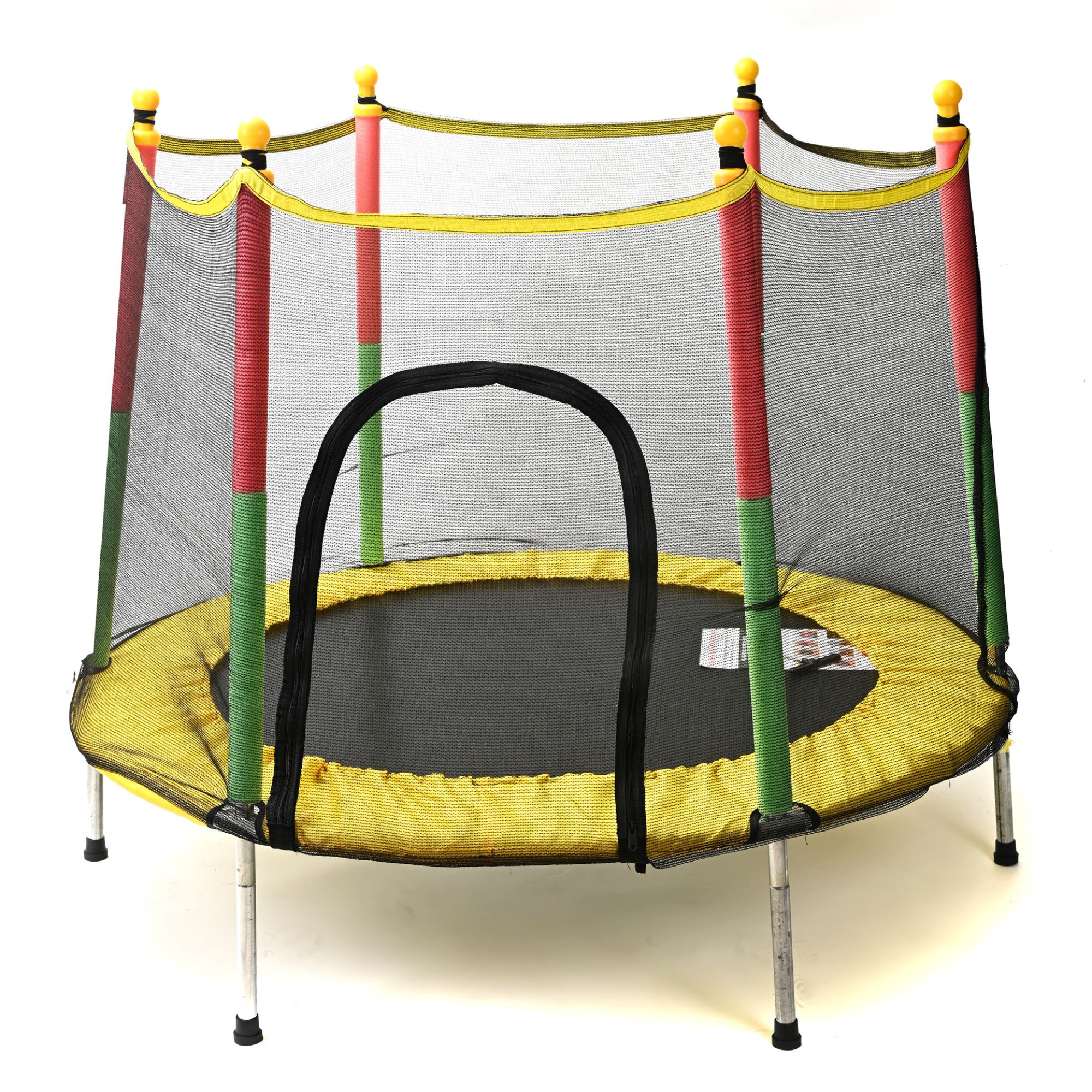 Brincolin Trampolin Infantil Reforzado Con Red De Seguridad