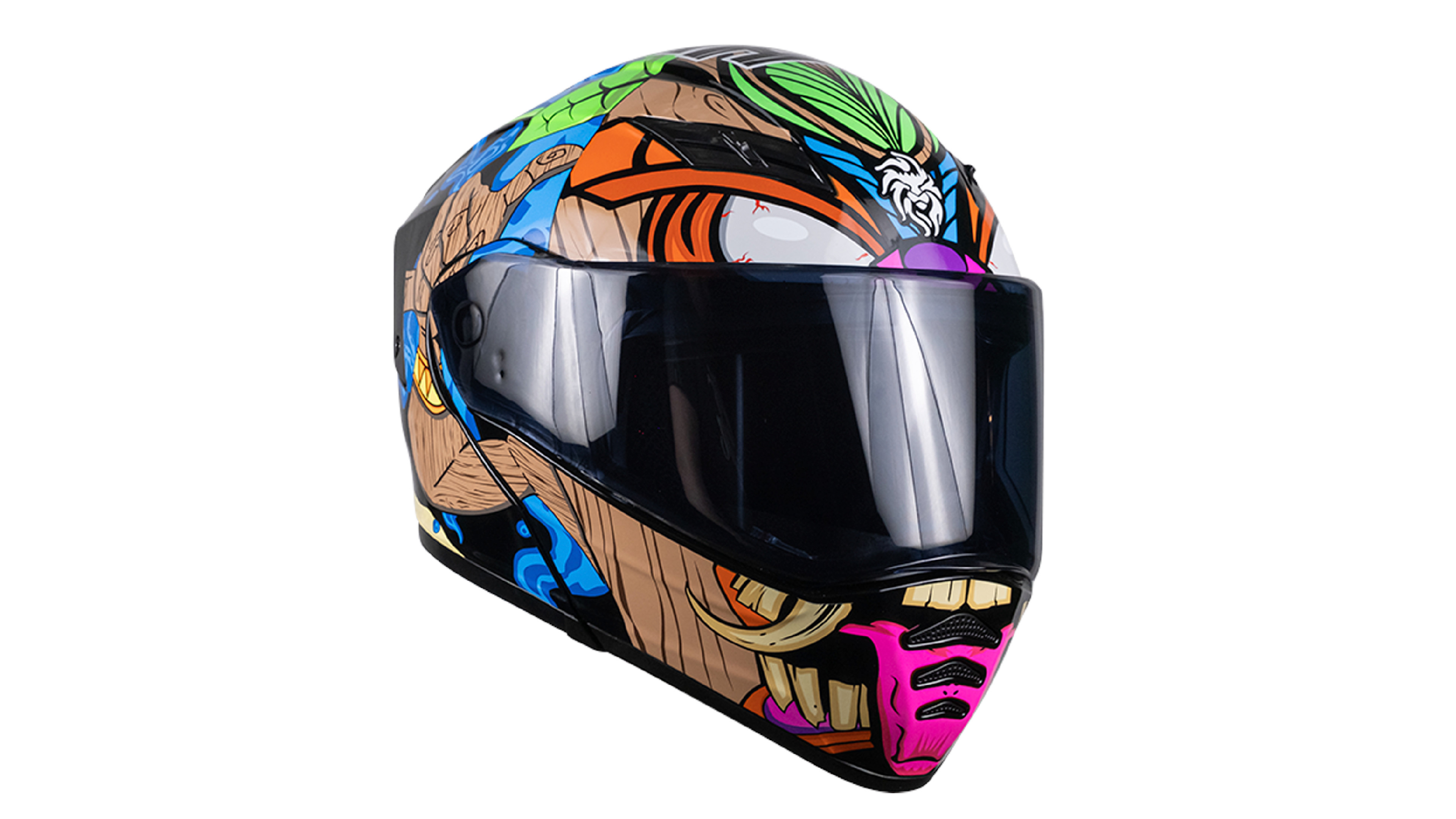 Casco KOV Haka Estelar ABATIBLE para Moto Certificado Dot