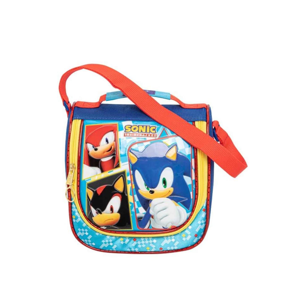 Lonchera escolar para niño, multicolor, de Sonic, mod. 1098720