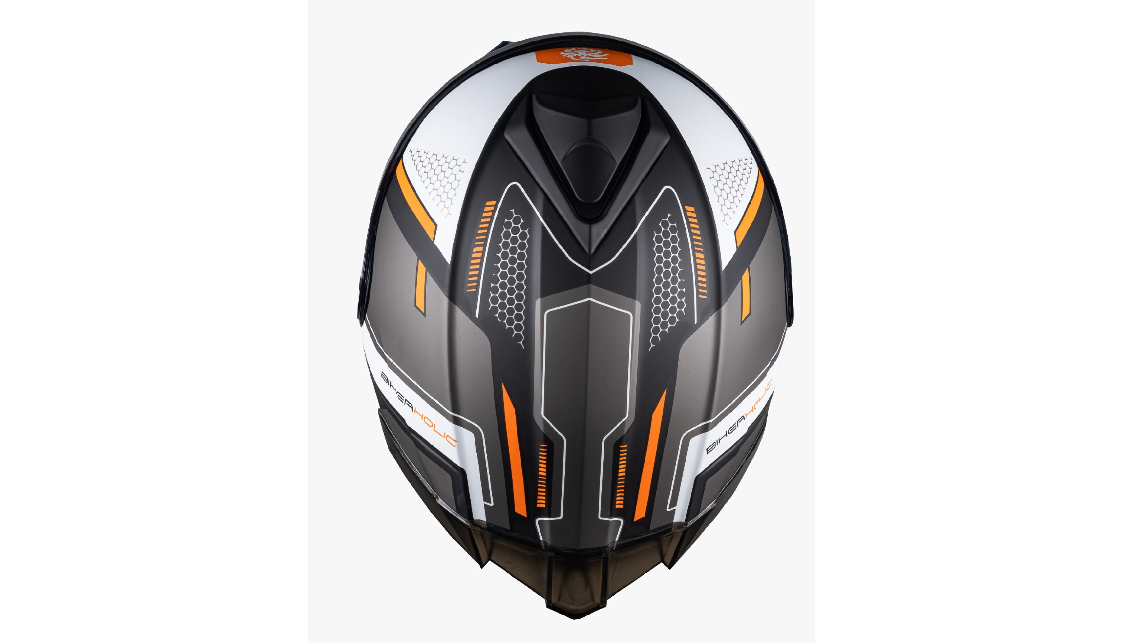 KOV Casco Revenge Thunder Naranja ABATIBLE Deportivo Certificado Dot