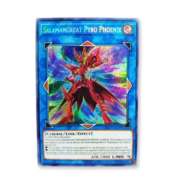 Yugioh Salamangreat Pyro Phoenix Secret Rare - Konami