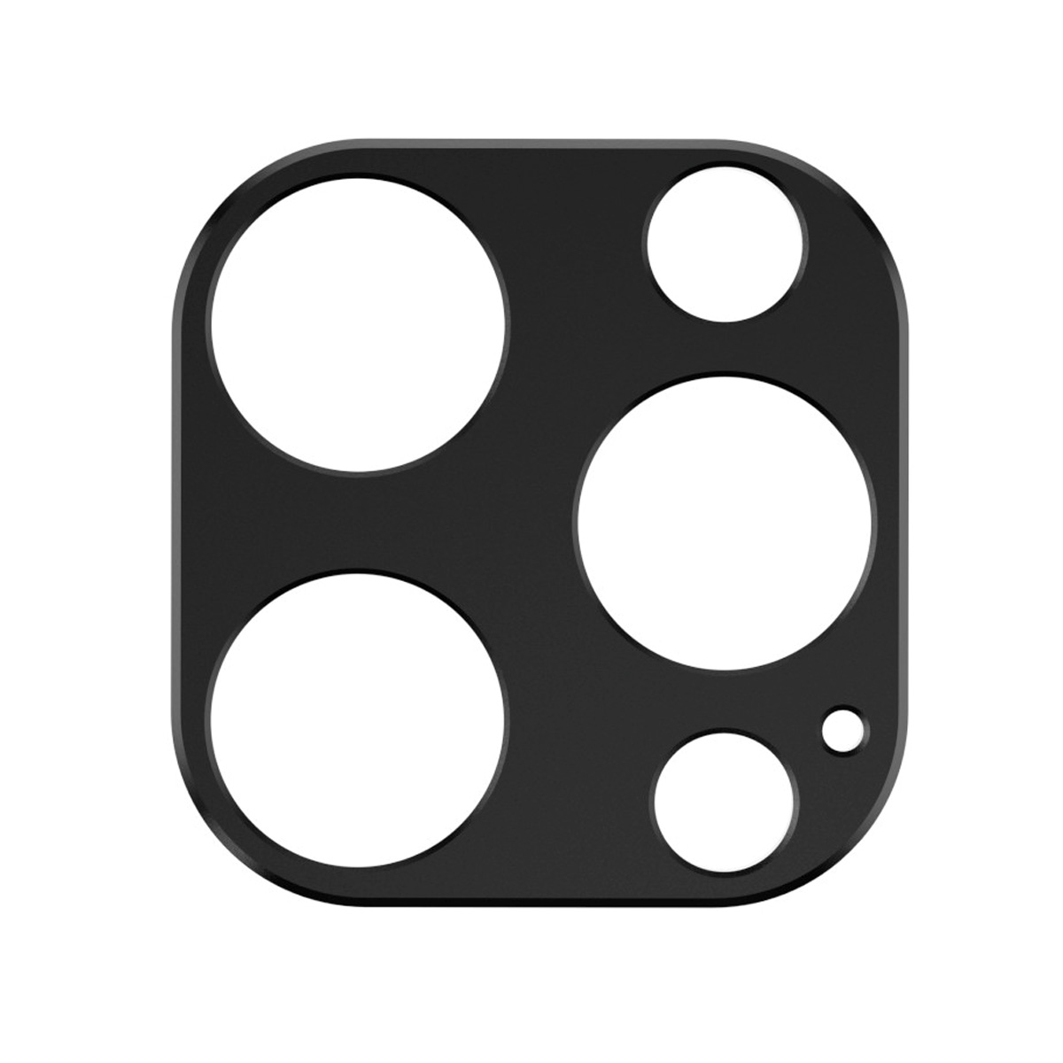 Protector de lente de aluminio para iphone 3 lentes