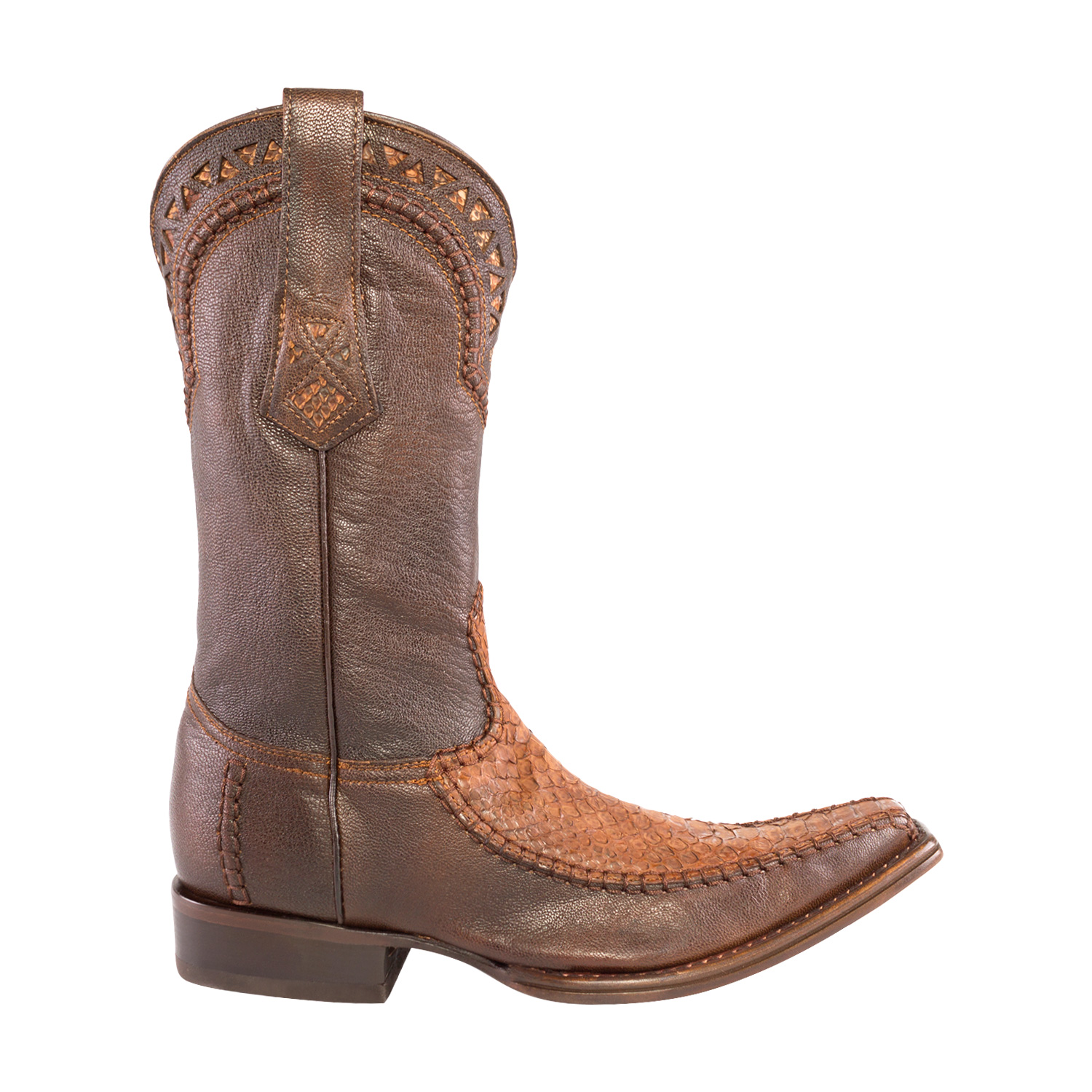 BOTA HOMBRE CUADRA VAQUERA PIEL EXOTICA   99197
