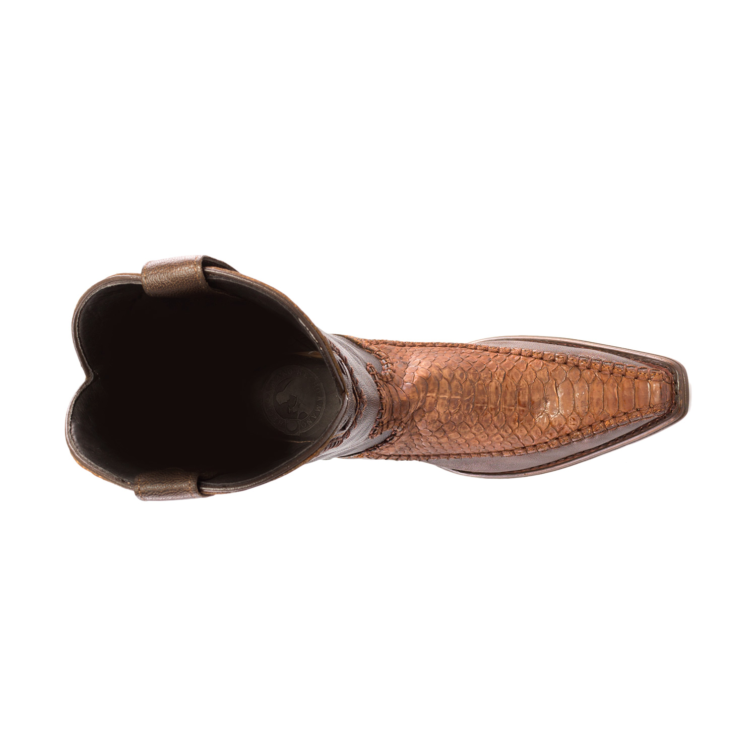 BOTA HOMBRE CUADRA VAQUERA PIEL EXOTICA   99197