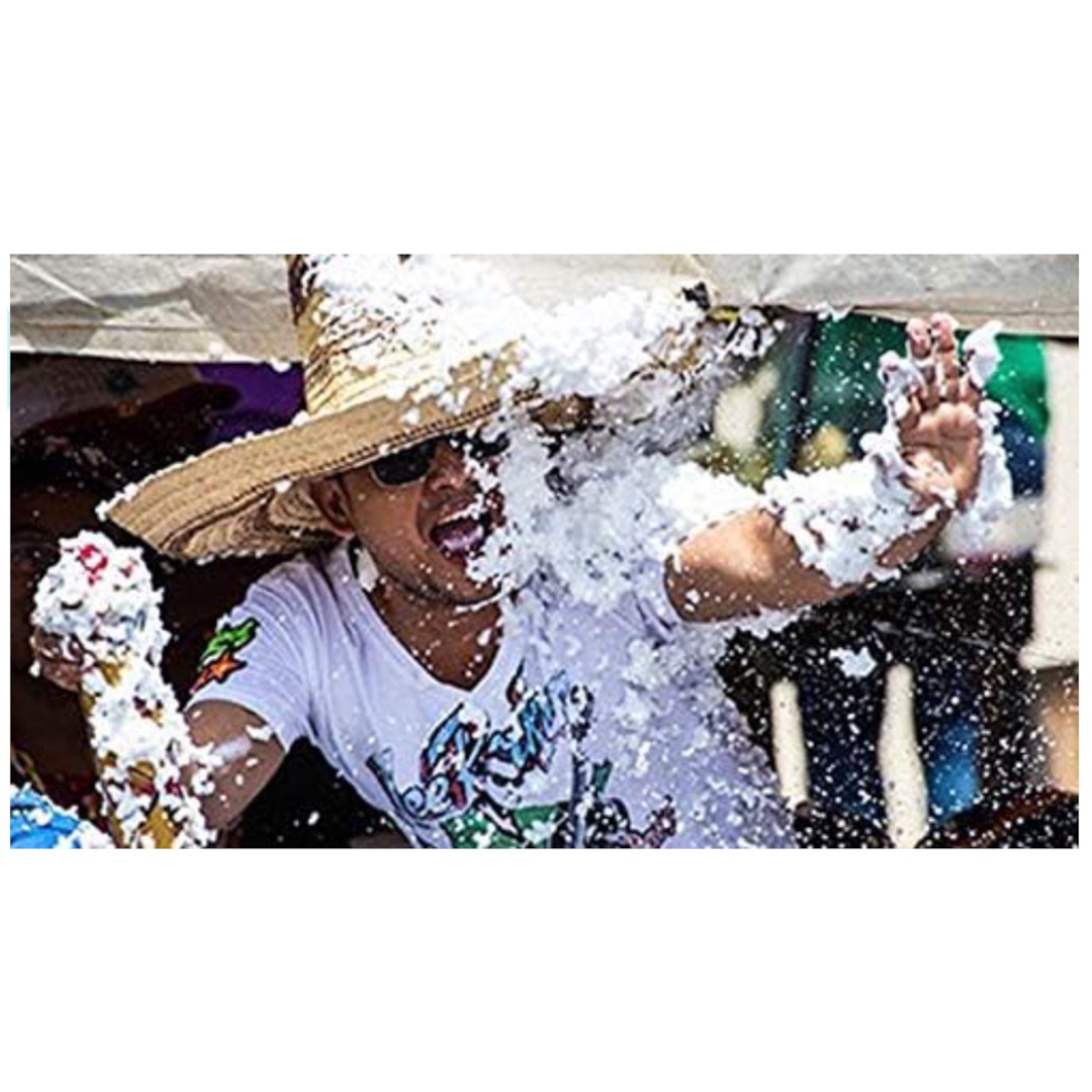 24 Espumas Lluvia De Nieve 260ml Espuma De Diversión Fiesta