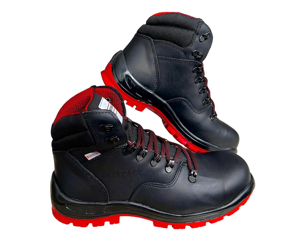 Botas De Seguridad Uniroyal Con Casco Suela Contra Ácidos Y Aceites