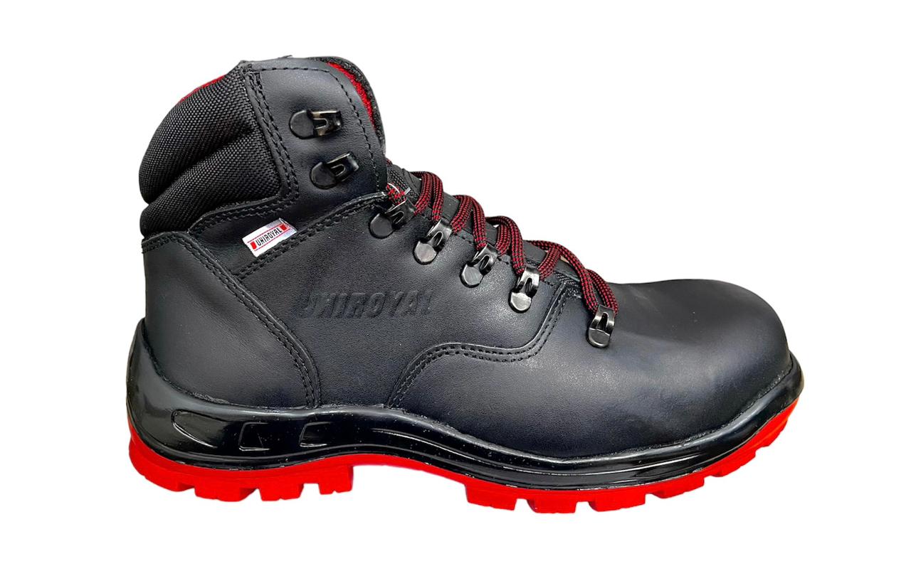 Botas De Seguridad Uniroyal Con Casco Suela Contra Ácidos Y Aceites