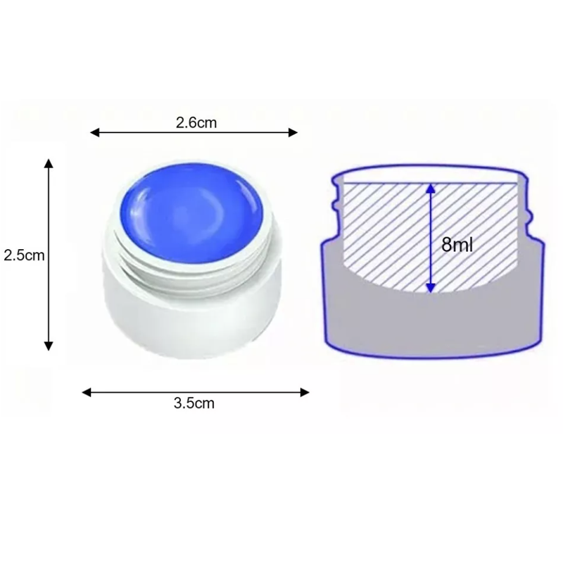 Kits Para Uñas De Pintura De Gel De 36 Colores
