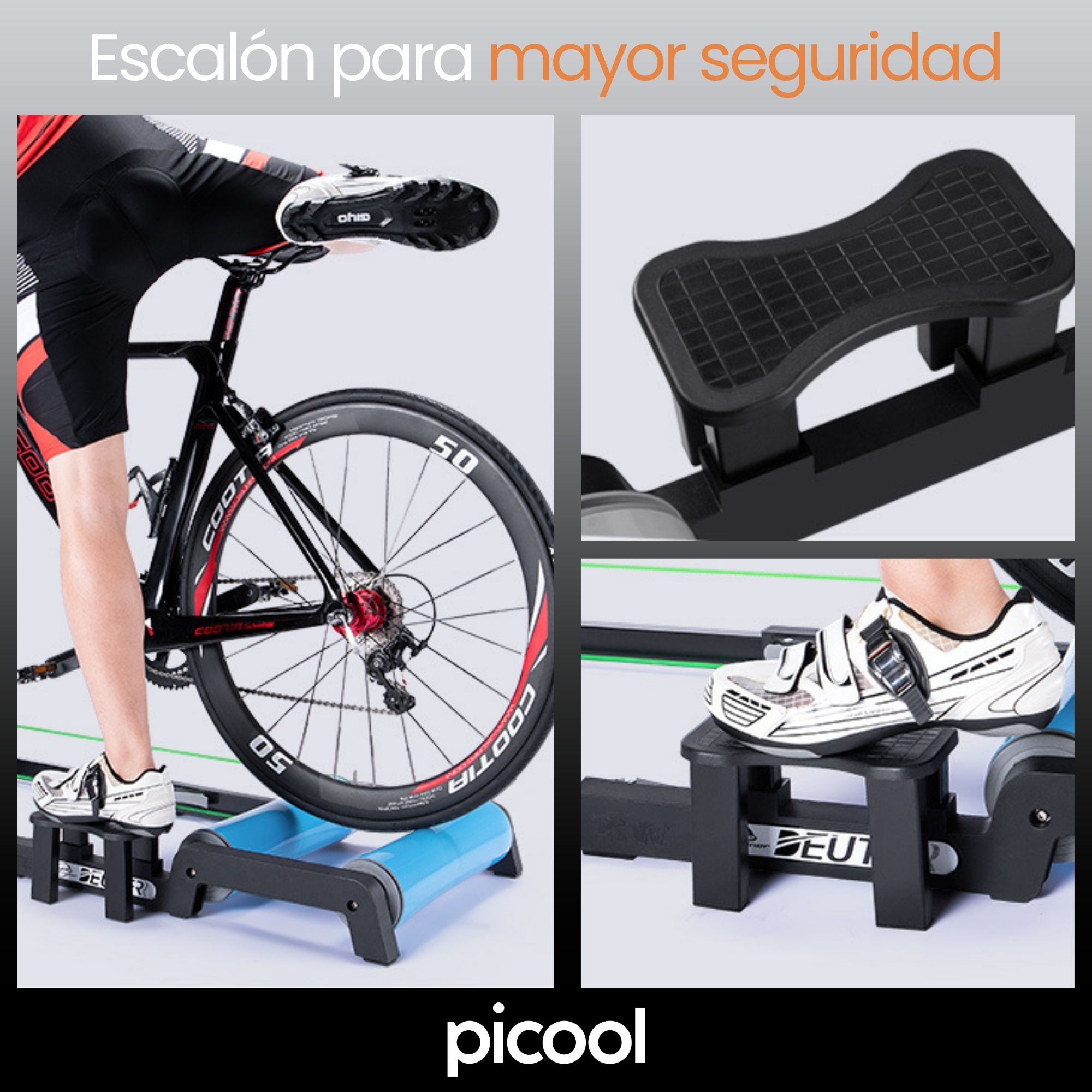 Rodillo Entrenador para Bicicleta Ejercicio En Casa