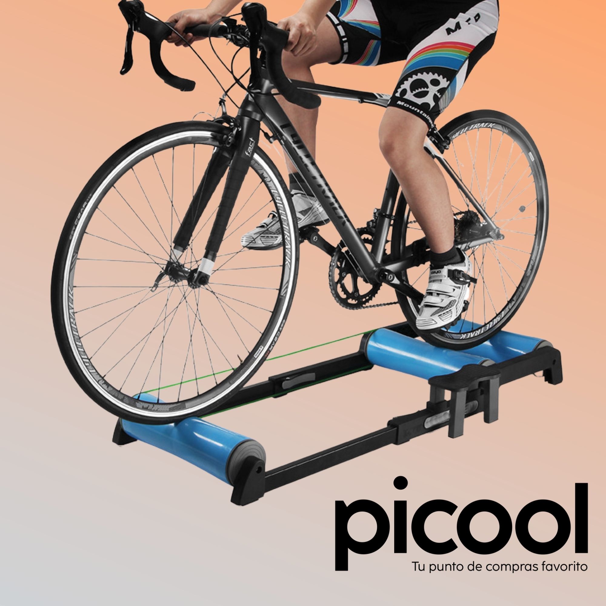 Rodillo Entrenador para Bicicleta Ejercicio En Casa