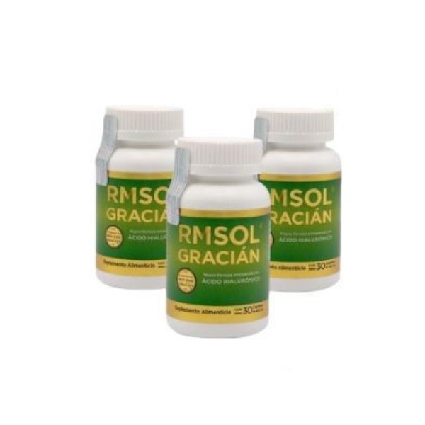 3 Frascos de RMSOL Jose Gracian 30 caps de 850mg