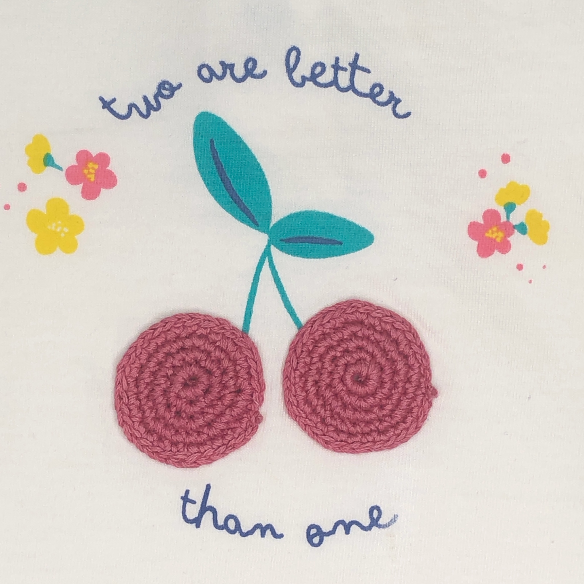 Conjunto Two are better than one para bebé niña Losan