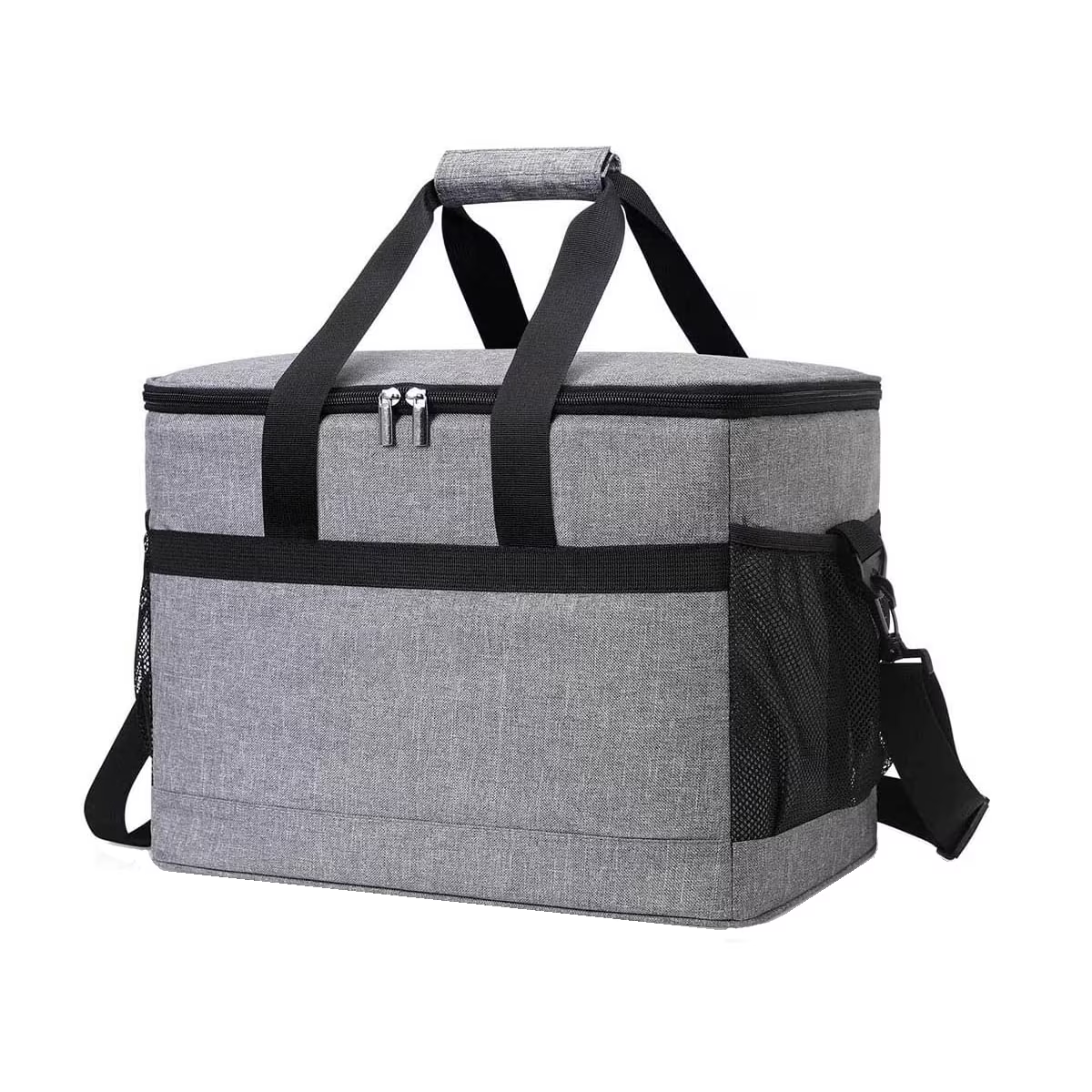 Mochila Hieleras Enfriador Bolsa Impermeable Portátil 30L Gris
