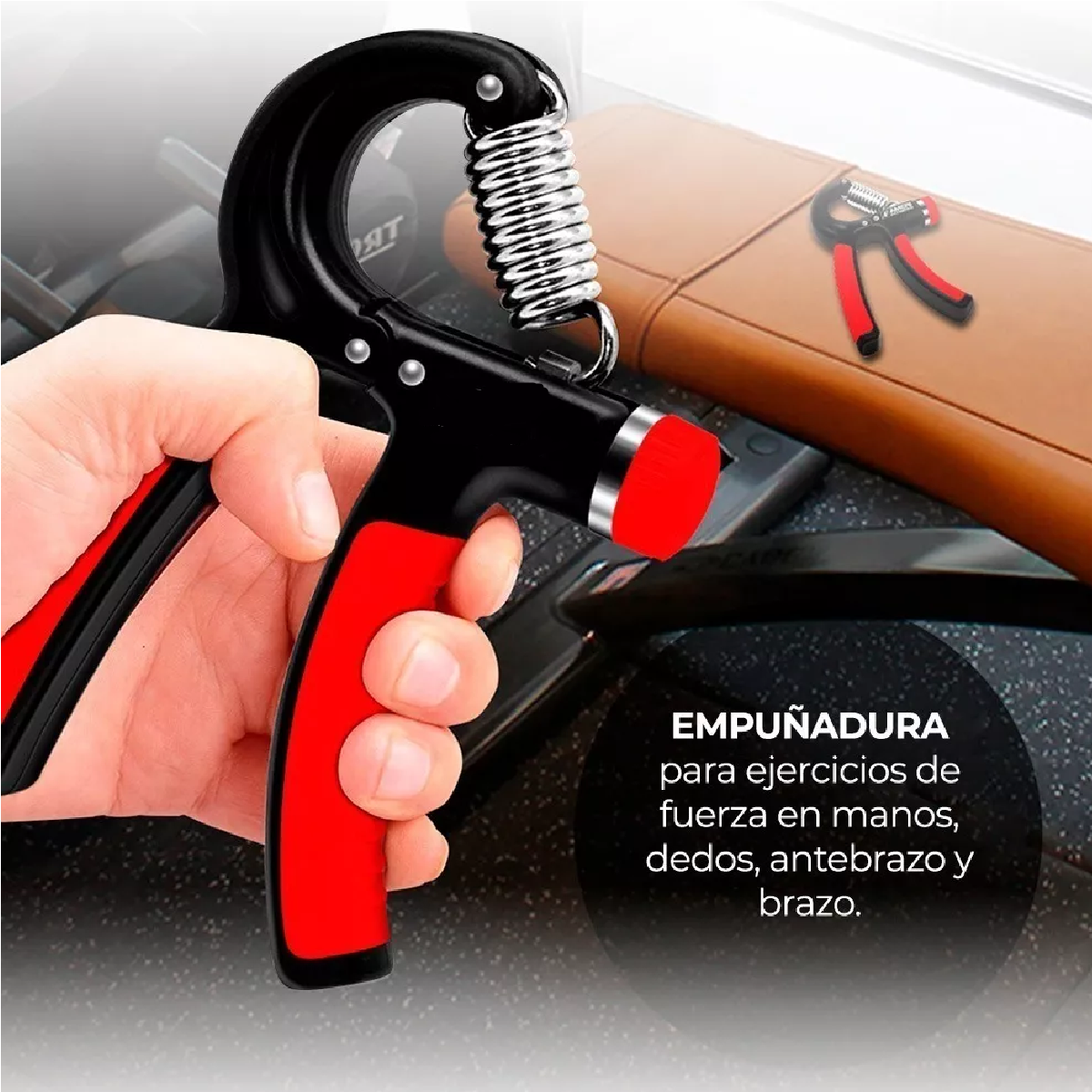 Set 2 Pinzas De Ejercicio Fortalecedor De Mano Ajustable Grips