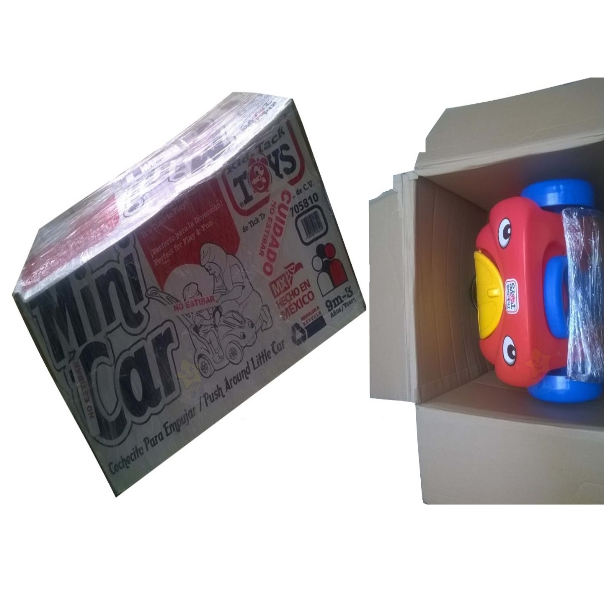 Kid-Tack Toys Carrito montable para Empujar