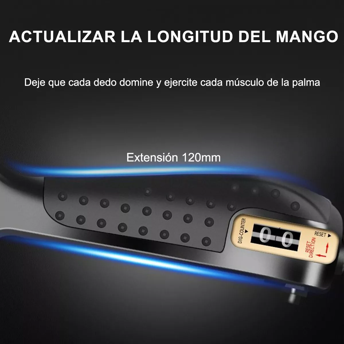 Fortalecedor De Agarre 5 En 1 Ejercitador De Mano