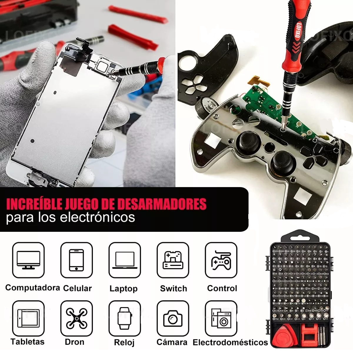 Kit Destornillador Juego De Herramientas Torx