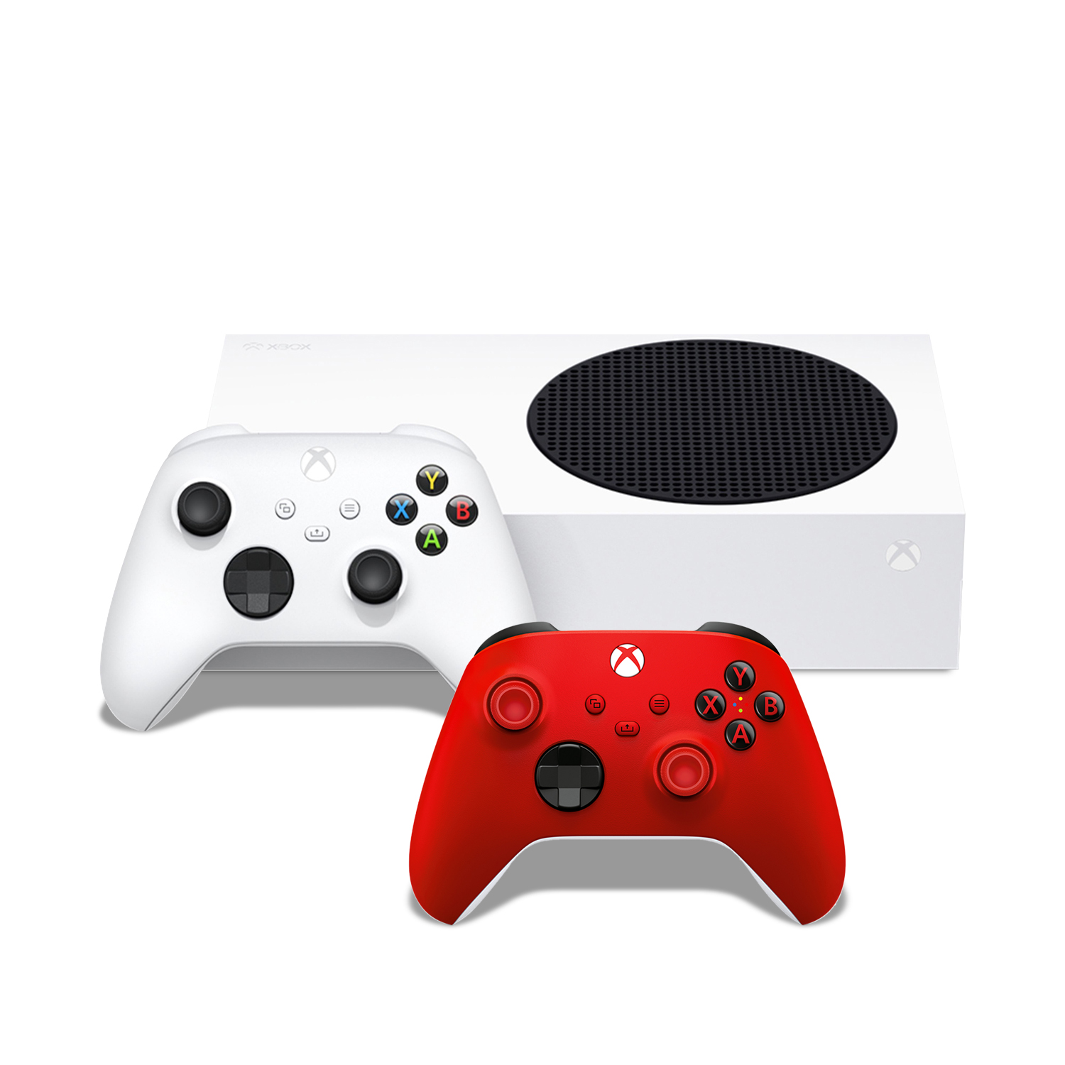 BUNDLE XBOX SERIES S 512 GB + MICROSOFT CONTROL INALAMBRICO XBOX PULSE RED