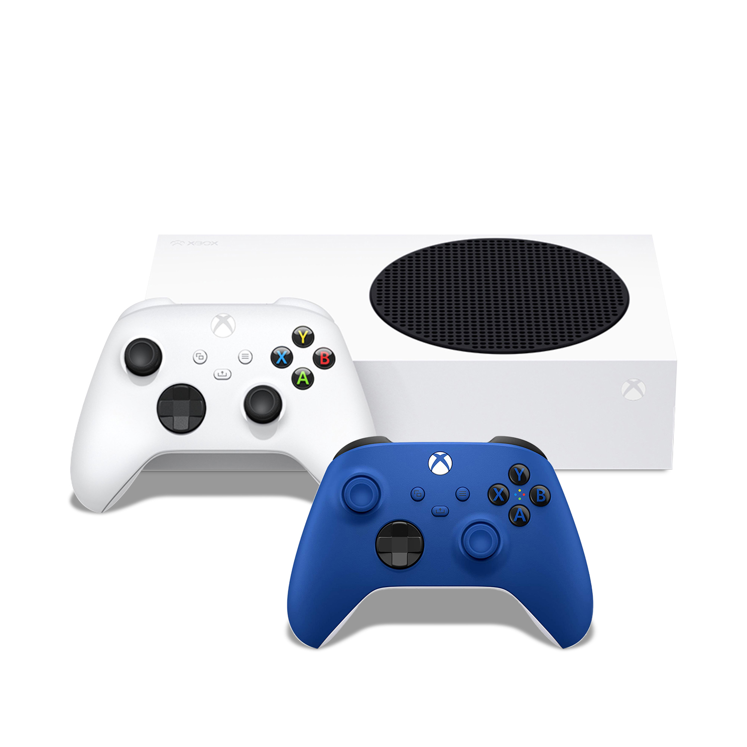 BUNDLE XBOX SERIES S 512 GB + MICROSOFT CONTROL INALAMBRICO XBOX SHOCK BLUE