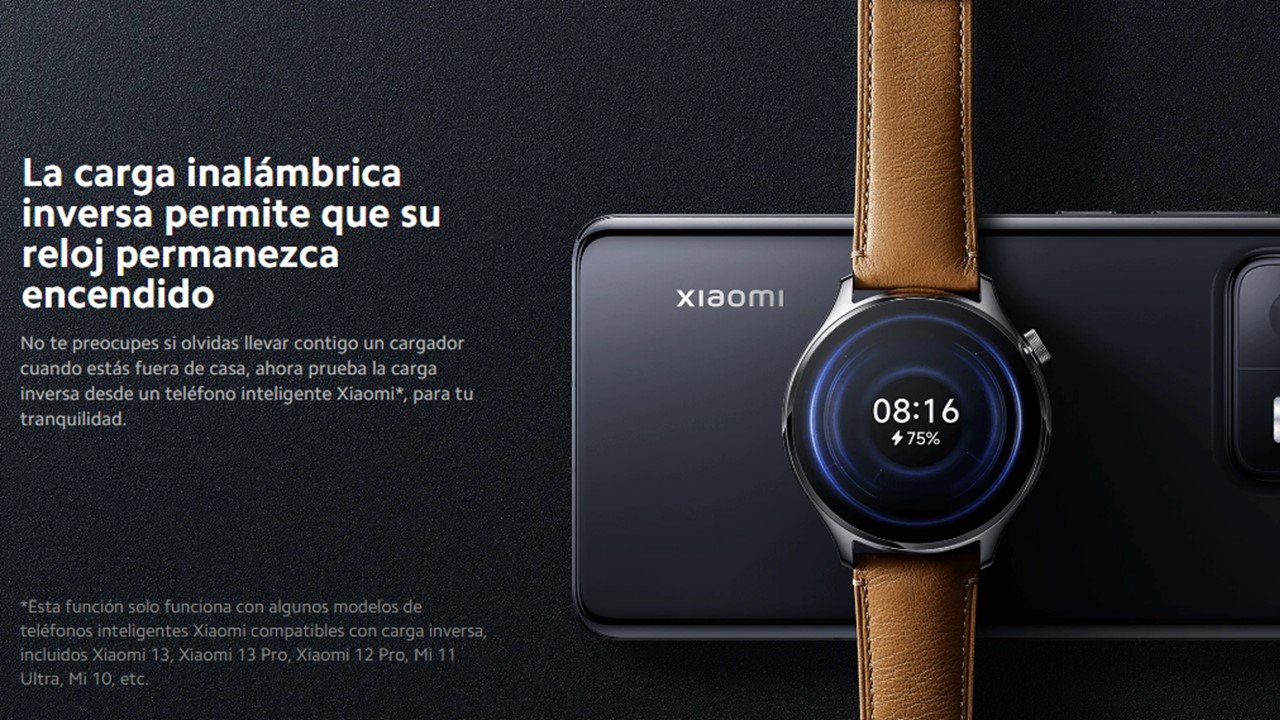 Reloj Inteligente Smartwatch Xiaomi Watch S1 Pro Negro