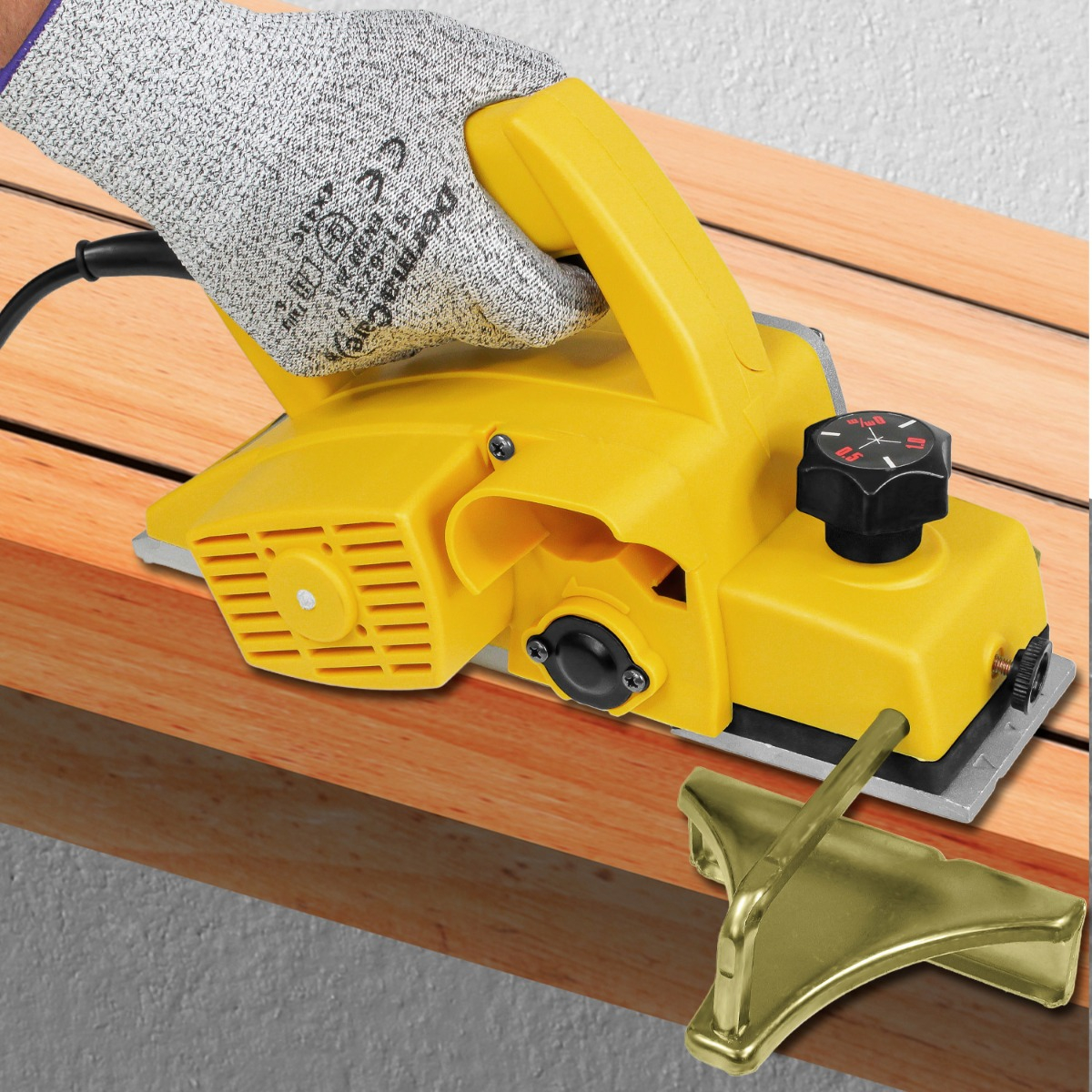 Cepilladora Electrica Madera 16000 Rpm 83mm 750 W