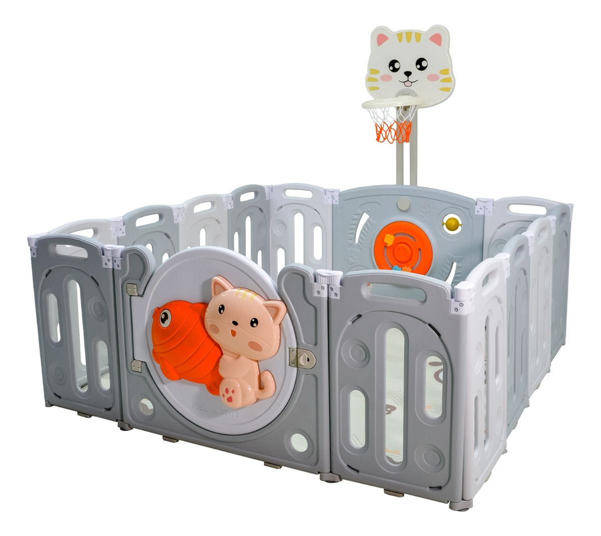 Corral Seguridad Bebe Plegable Area Infantil Gimnasio Juegos