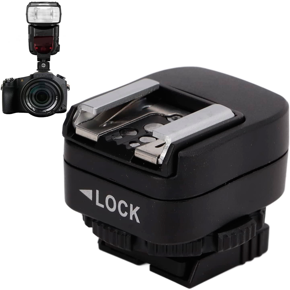 Adaptador Flash Hot Shoe Pixel Tf-334 Para Sony Mi