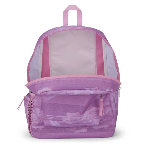 MOCHILA JANSPORT STATIC LILA