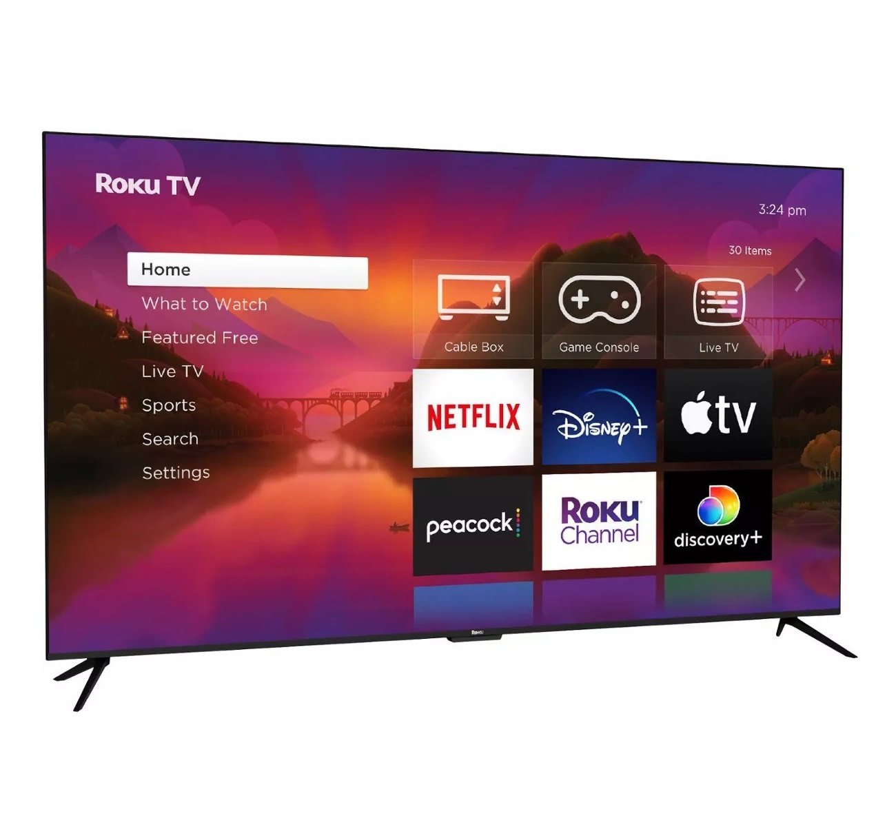 Pantalla Smart Tv Marca Roku 55 Pulgadas Led 4k Hdr 10+ Class Select, Roku TV