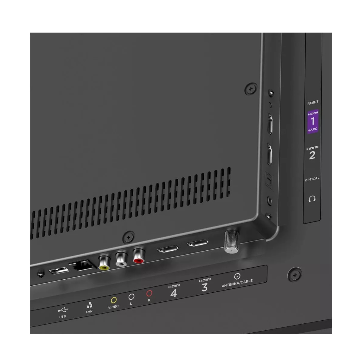 Pantalla Smart Tv Marca Roku 55 Pulgadas Led 4k Hdr 10+ Class Select, Roku TV