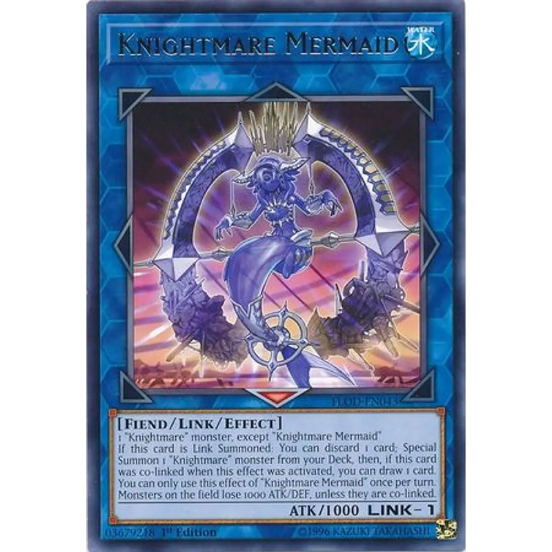 Yugioh Caballero de Pesadilla Sirena Secret Rare 1ra Edicion - Konami