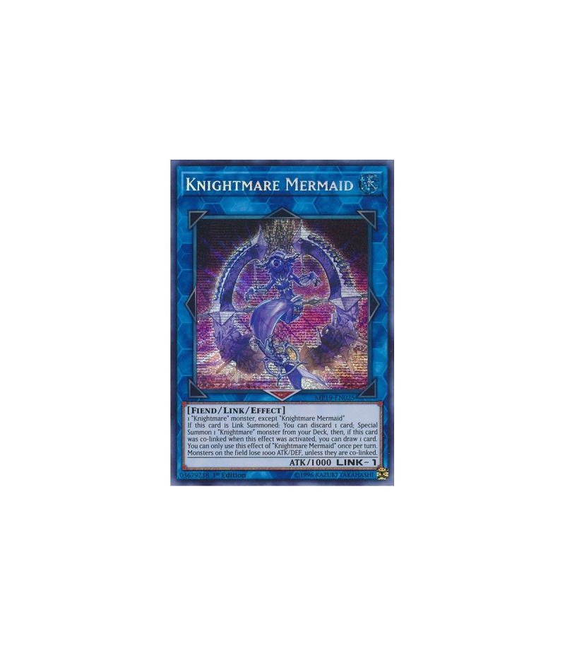 Yugioh Caballero de Pesadilla Sirena Secret Rare 1ra Edicion - Konami