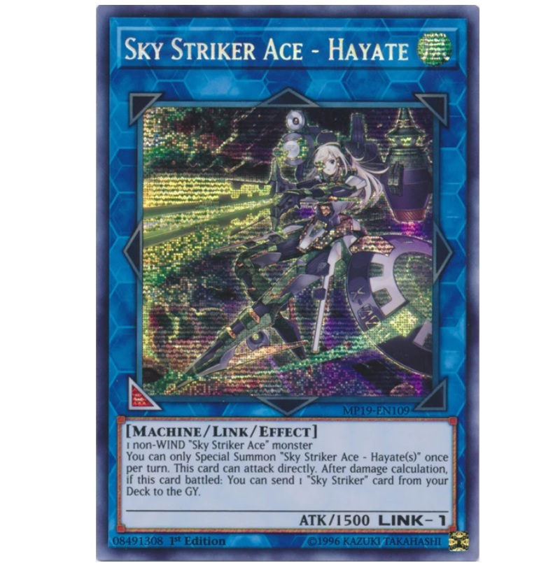 Yugioh Sky Striker Ace - Hayate Secret Rare - Konami